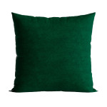 MILAS poszewka welurowa ciemna butelkowa zieleń 40x40 cm