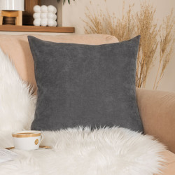 MILAS Poszewka dekoracyjna, 40x40cm, kolor 798 ciemny szary