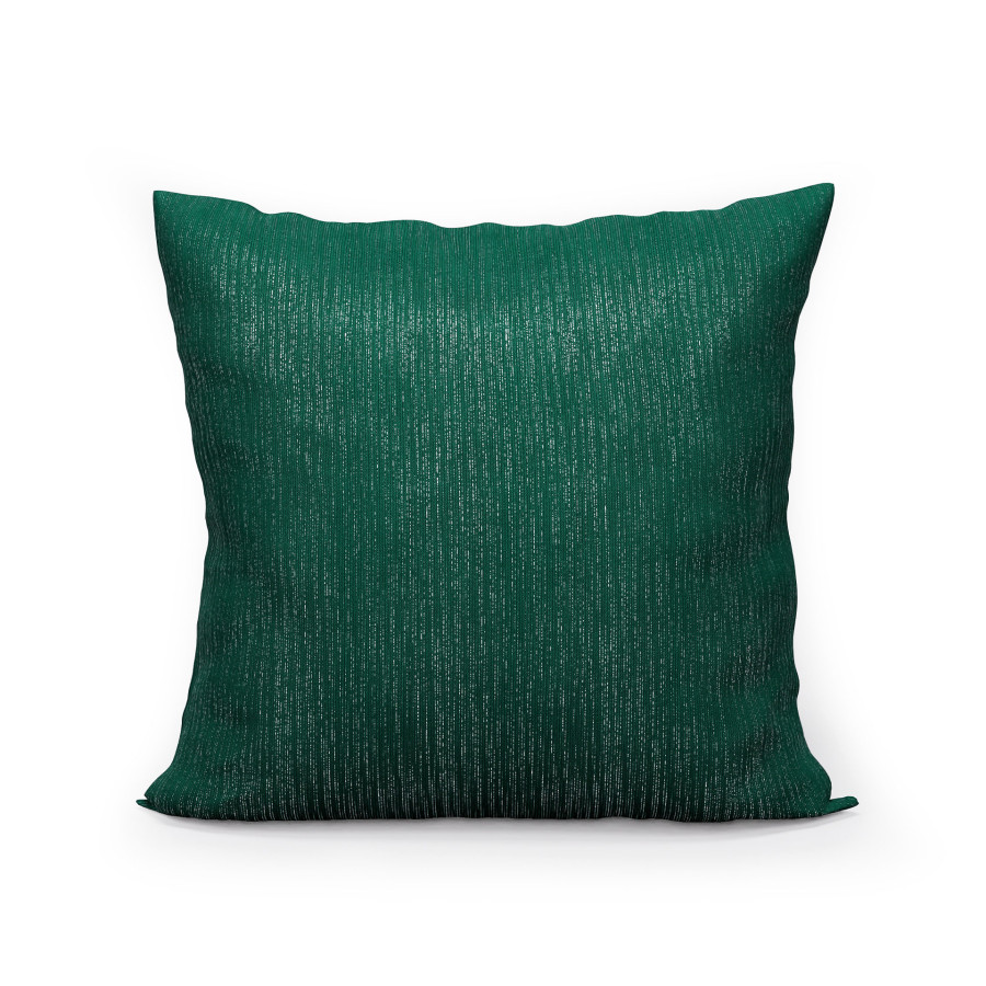 EMMA Poszewka dekoracyjna, rozmiar 40x40, kolor 009 zielony z lurexem
