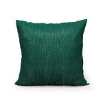 EMMA poszewka dekoracyjna zielona z błyszczącą przędzą 40x40 cm