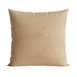 MILAS poszewka welwetowa beżowa gładka 40x40 cm