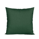ARUBA poszewka z tkaniny strukturalnej zielona gładka 40x40 cm