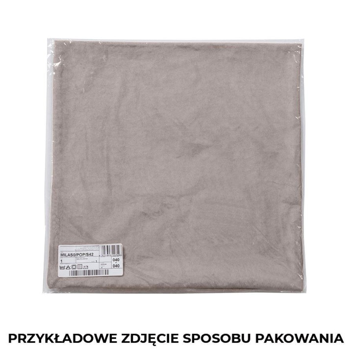 PIESIO Poszewka dekoracyjna VELVET, 40x40cm, kolor 001 (do wyczerpania zapasu) 