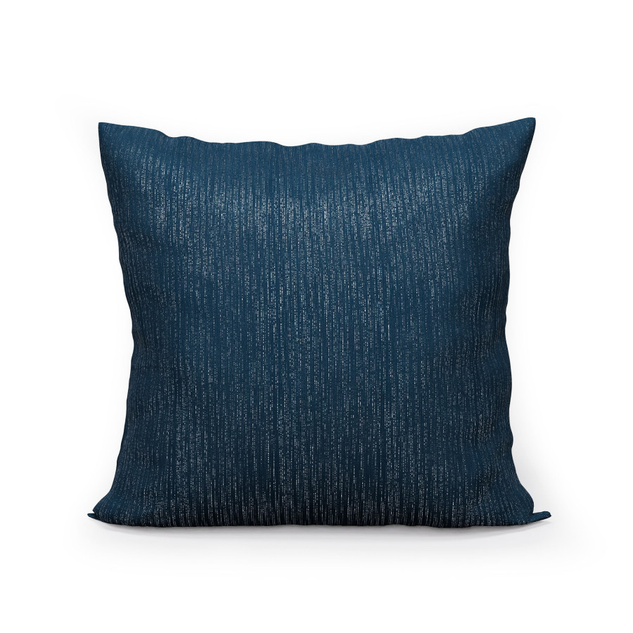 EMMA Poszewka dekoracyjna, rozmiar 40x40, kolor 005 granatowy z lurexem