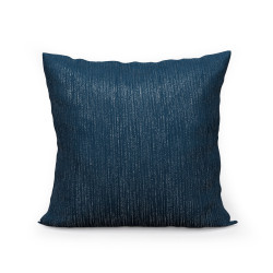 EMMA Poszewka dekoracyjna, rozmiar 40x40, kolor 005 granatowy z lurexem