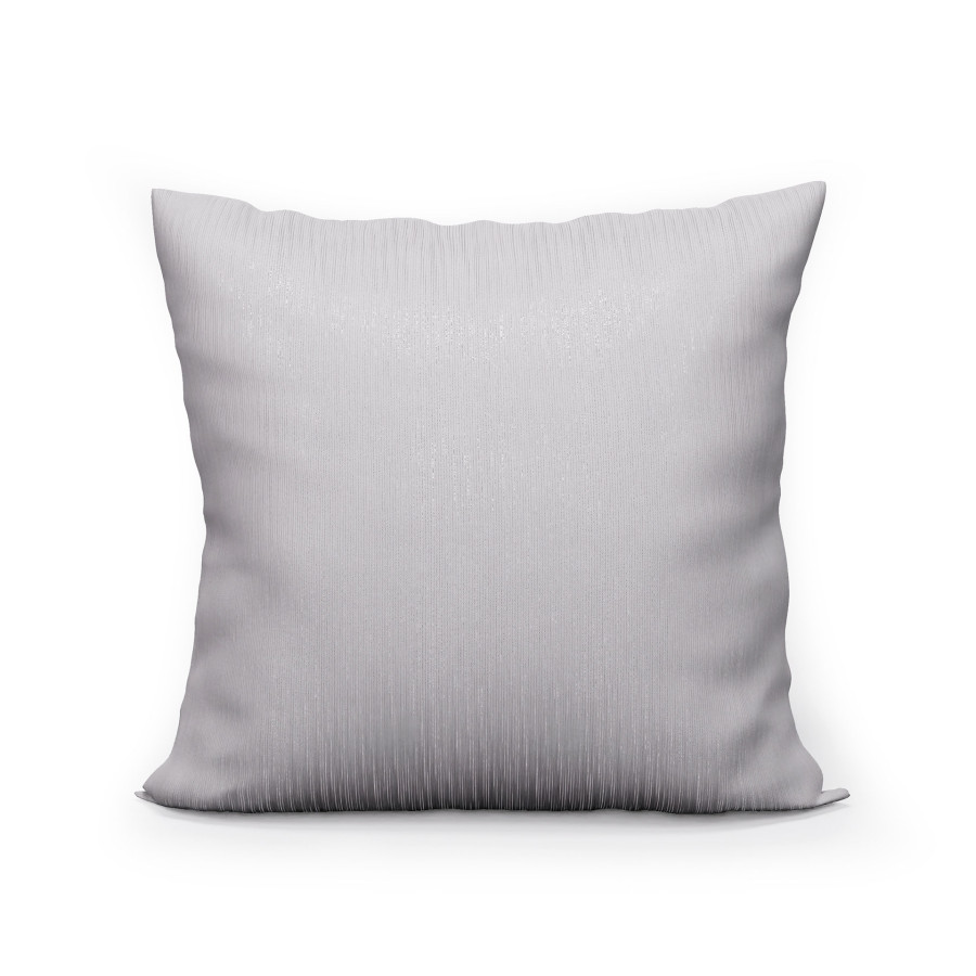 EMMA Poszewka dekoracyjna, rozmiar 40x40, kolor 002 jasny szary z lurexem