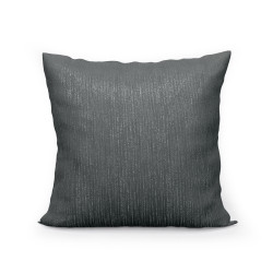 EMMA Poszewka dekoracyjna, rozmiar 40x40, kolor 004 ciemny szary z lurexem
