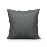EMMA poszewka dekoracyjna z tkaniny dekoracyjnej szara gładka 40x40 cm