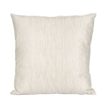 700262 poszewka dekoracyjna kremowa w prążki 45x45 cm