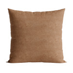 MILAS poszewka welurowa brązowa gładka 40x40 cm