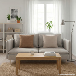 MILAS Poszewka dekoracyjna, 40x40cm, kolor 008 ciepły brązowy