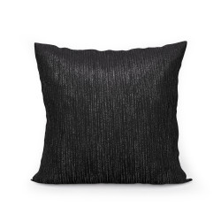 EMMA Poszewka dekoracyjna, rozmiar 40x40, kolor 007 czarny z lurexem