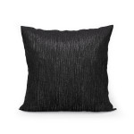 EMMA poszewka dekoracyjna czarna z błyszczącą przędzą 40x40 cm