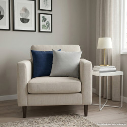 MILAS Poszewka dekoracyjna, 40x40cm, kolor 037 ciemny niebieski