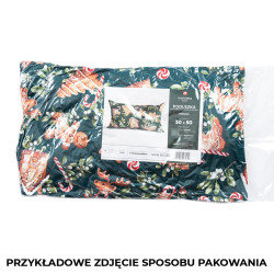 SZKOTI CHOINKI Poduszka z wypełnieniem silikonowym dwustronna MICROFIBRA, 30x50cm, kolor 001 biały (do wyczerpania zapasu)