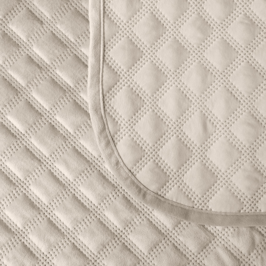 VELVI Narzuta dekoracyjna, rozmiar 170x210cm, kolor 015 ciemny kremowy