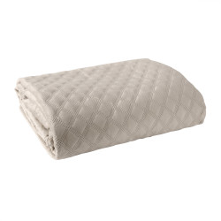 VELVI Narzuta dekoracyjna, rozmiar 170x210cm, kolor 015 ciemny kremowy