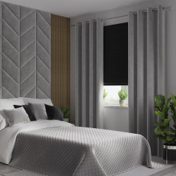 VELVI Narzuta dekoracyjna, rozmiar 220x240cm, kolor 020 szary