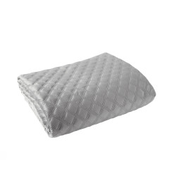 VELVI Narzuta dekoracyjna, rozmiar 170x210cm, kolor 005 jasny szary