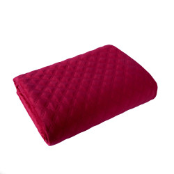 VELVI Narzuta dekoracyjna, rozmiar 220x240cm, kolor 043 czerwony