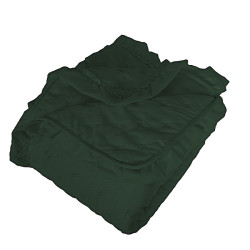 WERONA Narzuta dekoracyjna z falbaną, 220x240cm, kolor 019 zielony