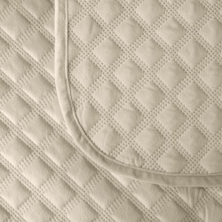 VELVI Narzuta dekoracyjna, rozmiar 170x210cm, kolor 003 jasny beżowy