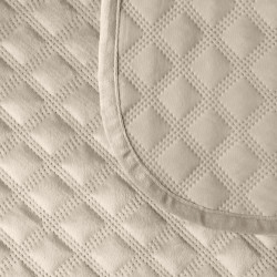 VELVI Narzuta dekoracyjna, rozmiar 170x210cm, kolor 001 ciemny beżowy