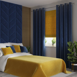 VELVI Narzuta dekoracyjna, rozmiar 220x240cm, kolor 019 szafranowy