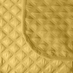 VELVI Narzuta dekoracyjna, rozmiar 220x240cm, kolor 019 szafranowy