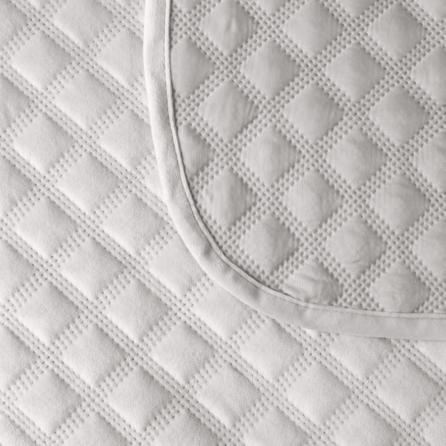 VELVI Narzuta dekoracyjna, rozmiar 220x240cm, kolor 018 ciepły jasny szary