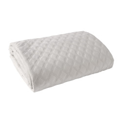 VELVI Narzuta dekoracyjna, rozmiar 220x240cm, kolor 018 ciepły jasny szary