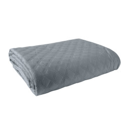 VELVI Narzuta dekoracyjna, rozmiar 220x240cm, kolor 063 niebieski