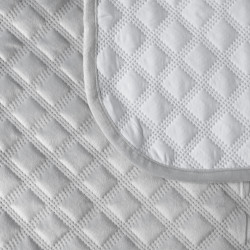 VELVI Narzuta dekoracyjna, rozmiar 220x240cm, kolor 021 pastelowy szary