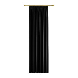 BLACKOUT VELVET Zasłona gotowa na taśmie, szerokość 140cm x wysokość 250cm, kolor 111 czarny