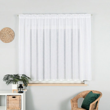 ETAMINA Firana gotowa na taśmie, szerokość 400 x wysokość 150cm, kolor 001 biały 2