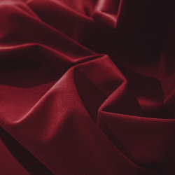 BLACKOUT VELVET Zasłona gotowa na przelotkach, szerokość 140cm x wysokość 250cm, kolor 043 czerwony
