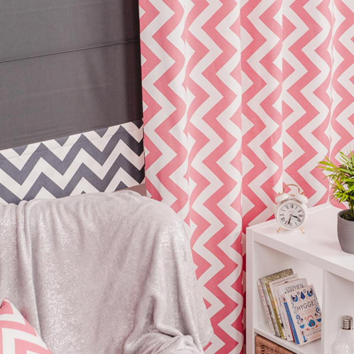 Zasłona gotowa na taśmie ZIGZAG · 250x170 · kolor B01856-015