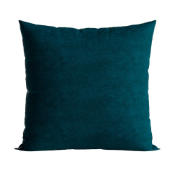 MILAS poszewka welurowa niebieska gładka 40x40 cm