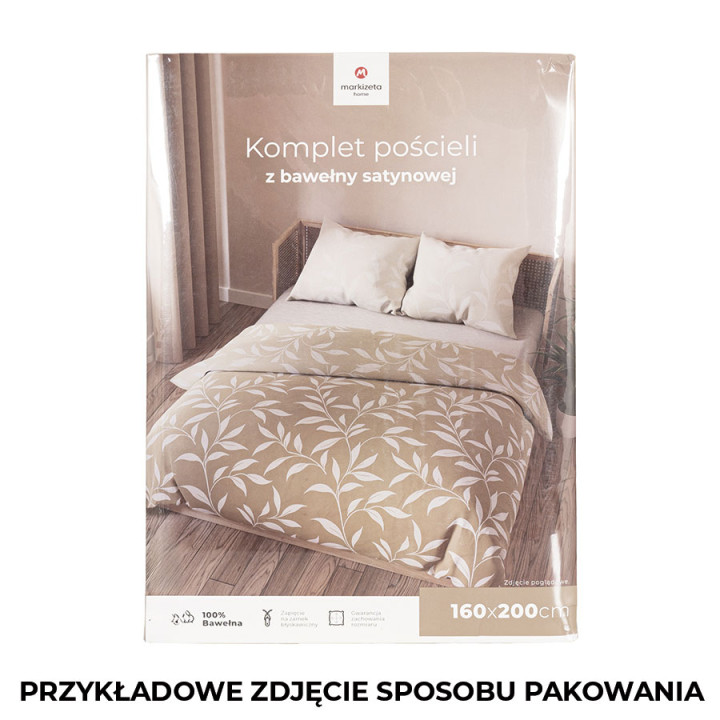 IRMA Komplet pościeli z bawełny satynowej 220x200cm 100091