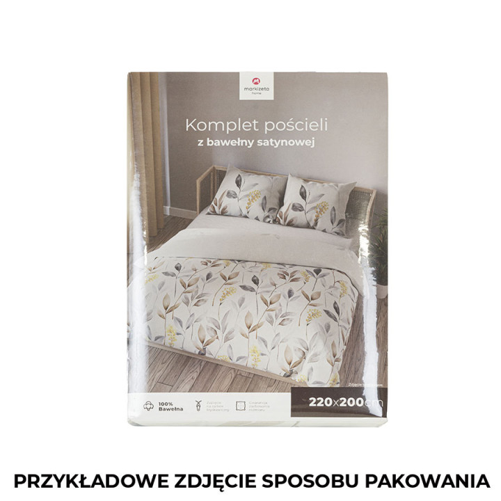 ZARIA Komplet pościeli z bawełny satynowej 220x200cm 100080