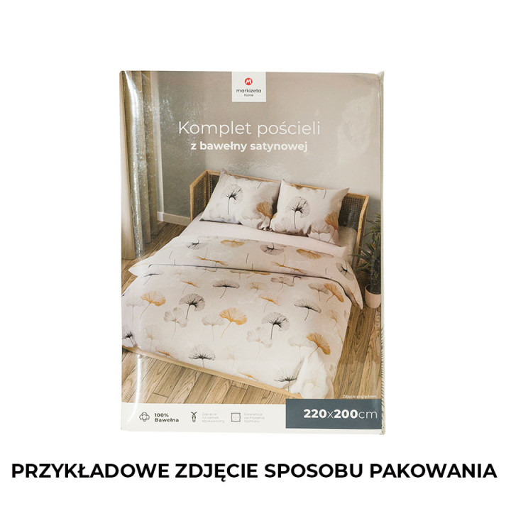 GINKO Komplet pościeli z bawełny satynowej 220x200cm 100079