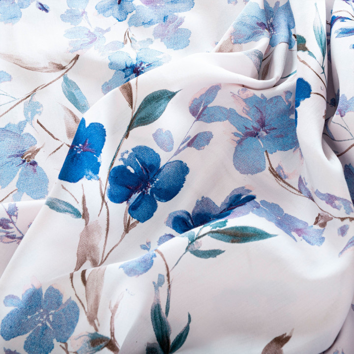 FLORISSE pościel satynowa 160x200 w kwiaty