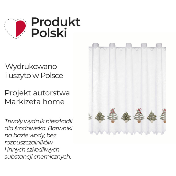 SZYSZKOWY LAS Z EFEKTEM WYSZYWANIA Zazdrostka z żakardu · beżowy · 150x70 cm