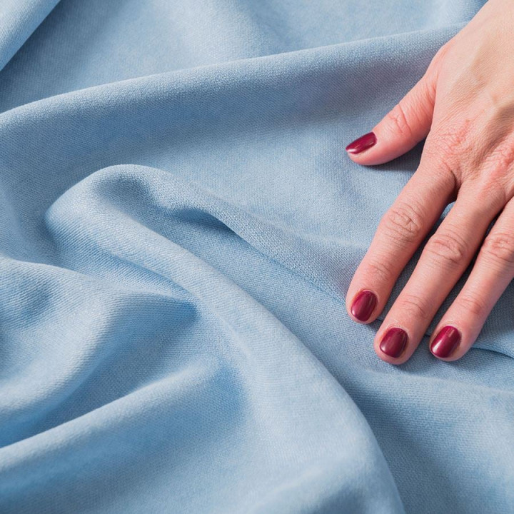 MILAS Tkanina dekoracyjna, wysokość 290cm, kolor 048 baby blue