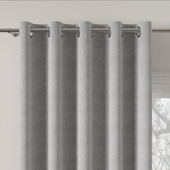 MILAS Tkanina dekoracyjna, wysokość 290cm, kolor 794  beżowo szary