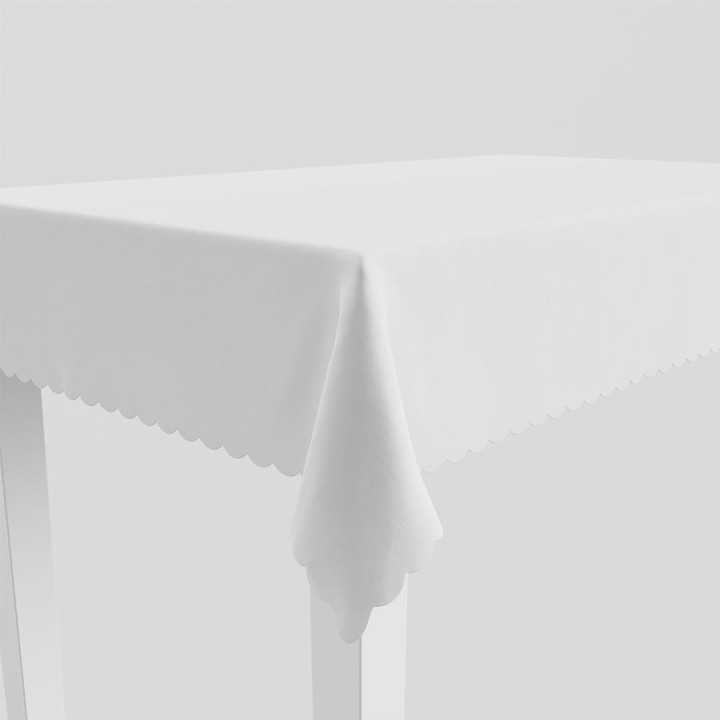NINA WODOODPORNA Tkanina dekoracyjna, szerokość 330cm, kolor 001 biały