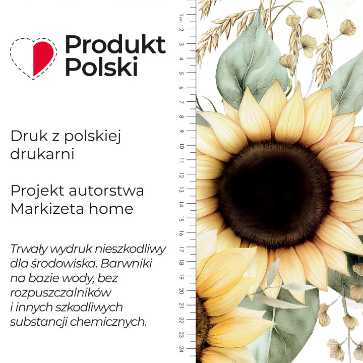 SŁONECZNIKI Tkanina dekoracyjna NINA WODOODPORNA, 160cm, kolor 001