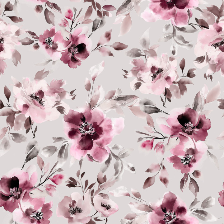 FLORENCJA Tkanina dekoracyjna NINA WODOODPORNA, 160cm, kolor 005 szary