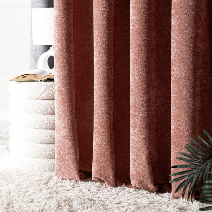 SOFT Tkanina dekoracyjna, wysokość 285cm, kolor 015 pudrowy różowy