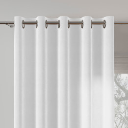 VELVI Tkanina dekoracyjna, wysokość 300cm, kolor 100 offwhite